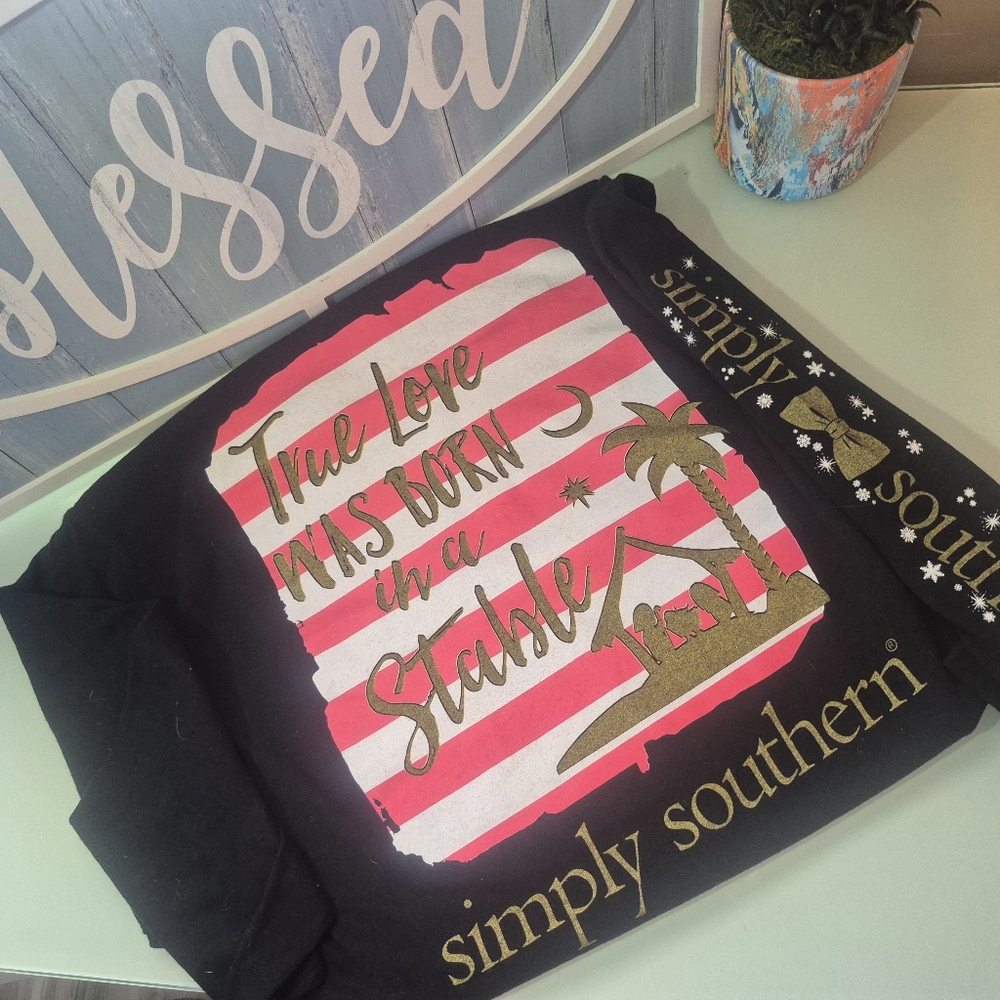 Simply Southern longsleeve shirt. Womens xl